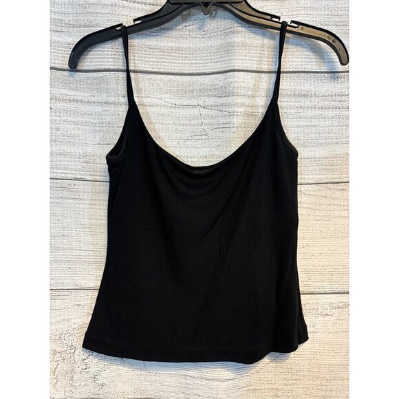 J.Crew Black Rayon Cropped Camisole Tank Top XS - Picture 1 of 3